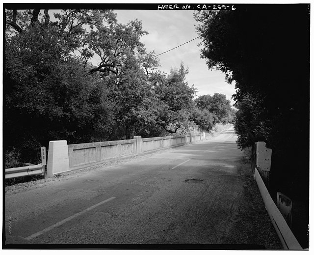 6. View of south counterfort, looking south. - Zaca Creek...