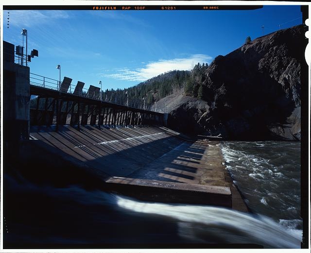 Spillway, view to southwest - Milltown Dam, Spillway,...