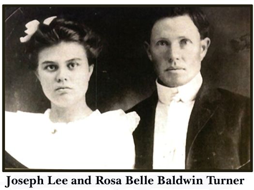 Rosa (Baldwin) & Joseph Turner, Oklahoma 1903