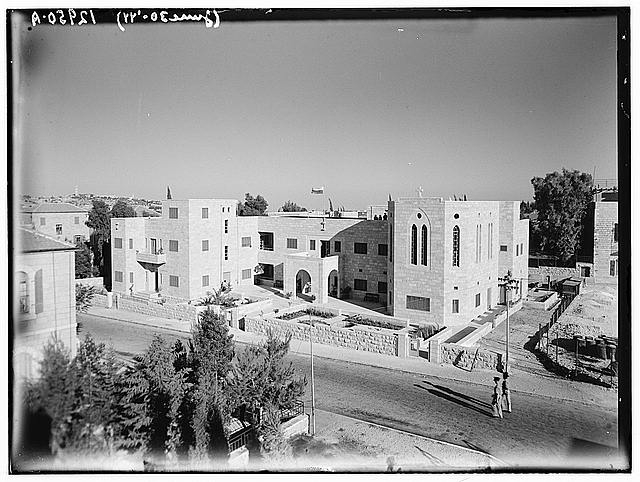 Dom Polski building, new in Musrara, June 30 '44