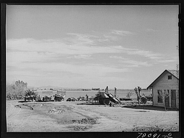 Farmyard, Imperial County, California. In Imperial...