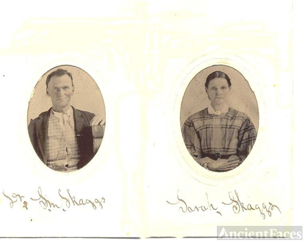 Dr. Samuel Meshach Skaggs & Wife Sarah Roupe