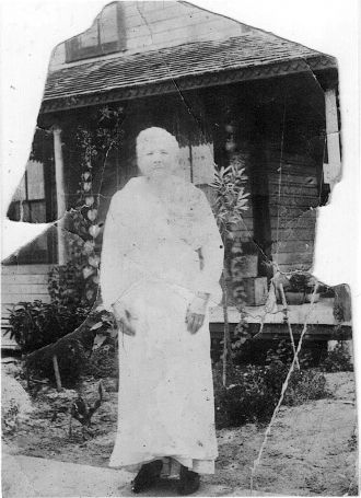 G-Grandma Fredericka at her home in Fl.