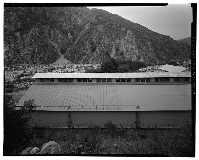 6. PARTIAL NORTHEAST ELEVATION, LOOKING SOUTHWEST. -...