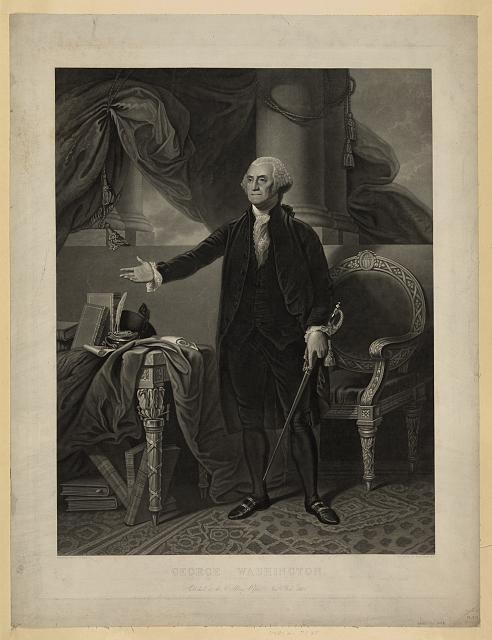 George Washington / painted by G. Stuart ; engraved by...