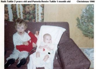 Aunt Ruth Tuttle and niece, Pamela Tuttle