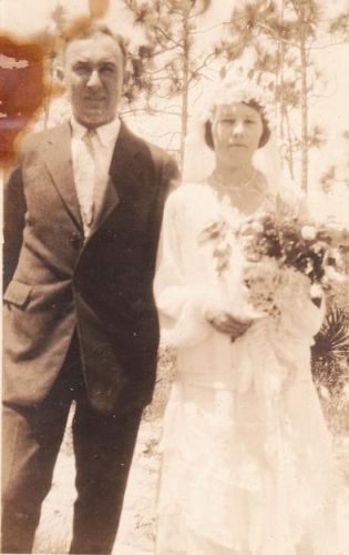 Wedding of Agnes Gill and William Young
