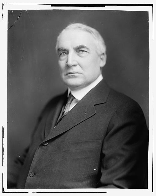 HARDING, WARREN G. HONORABLE