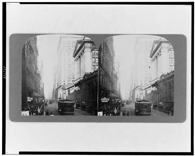 Clark Street north from Jackson Blvd., P.O. on the right,...