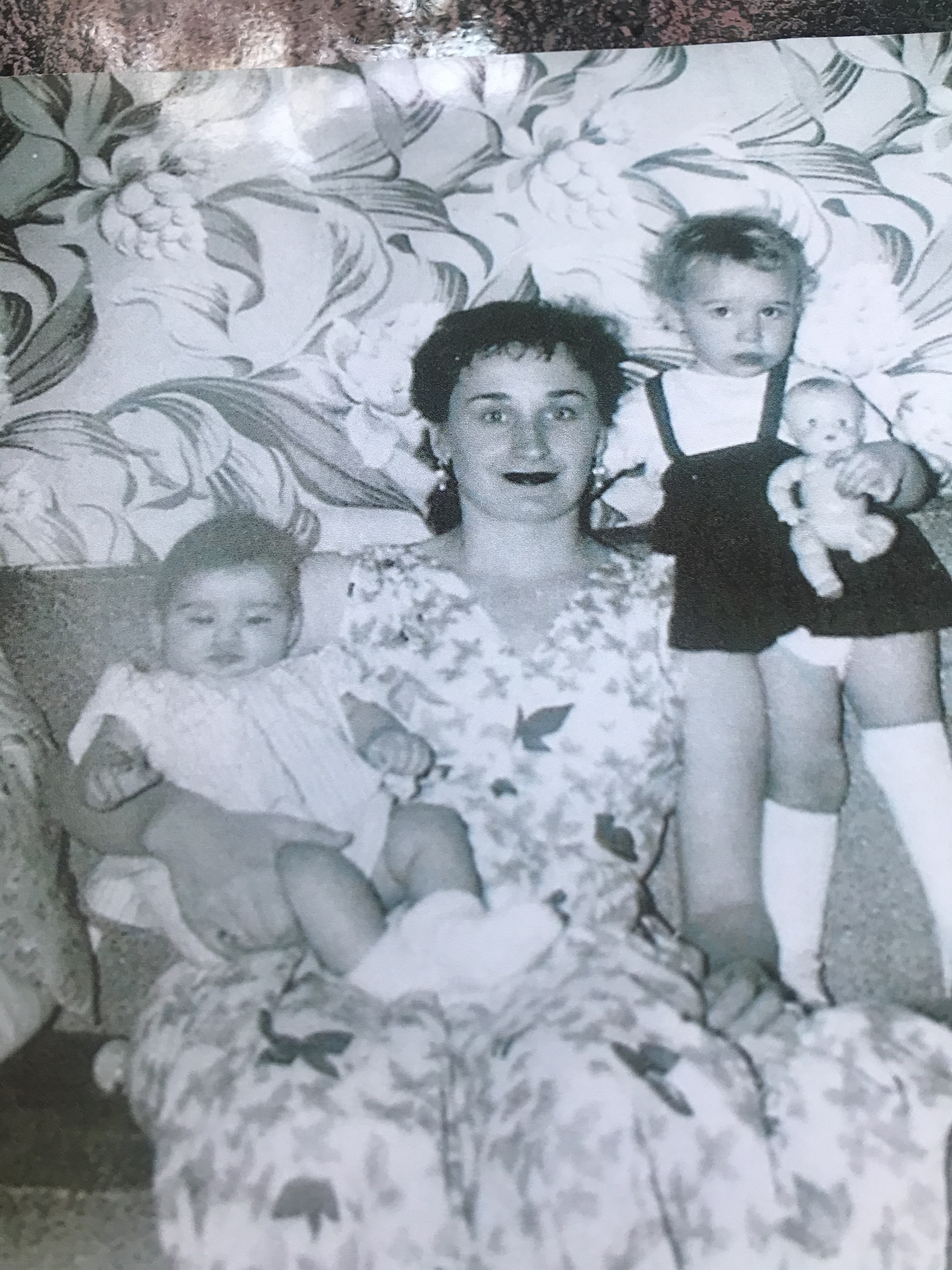 Dolores With her daughters Jacalyn and Julia 