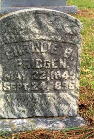 Gravestone of Charlie B. Pridgen