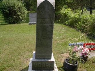 Gravesite Hannah Alvray  Moore
