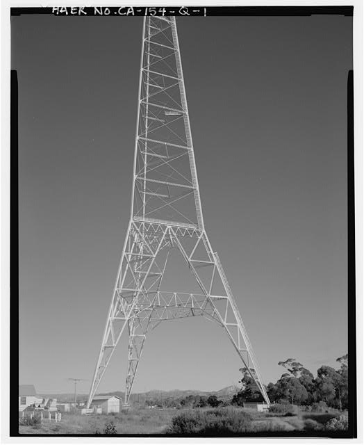 1. LOWER PORTION OF TOWER 33. VIEW LOOKING EAST WITH...