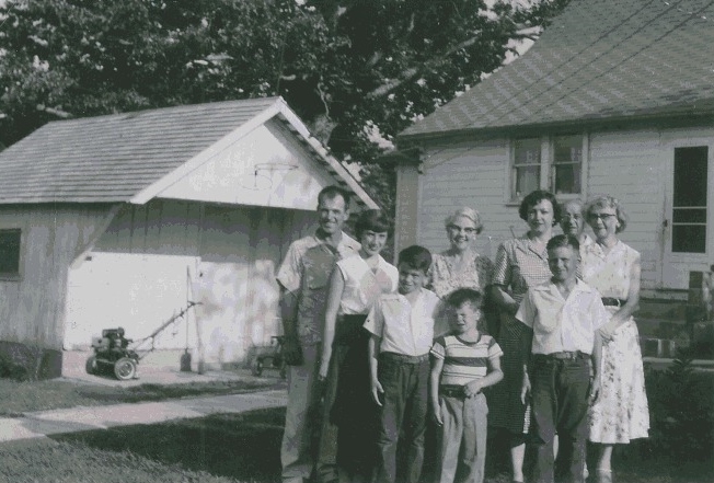 The Cline Family, 1950