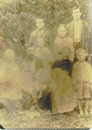 1897 Jasper and Sarah Breedlove family