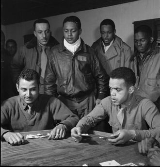 Tuskegee Airmen, 1945