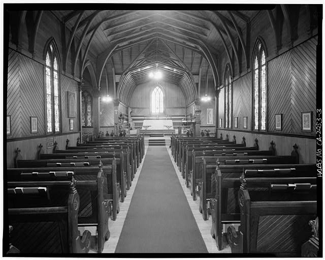 3. INTERIOR, LOOKING EAST FROM CENTER - St. Paul's...