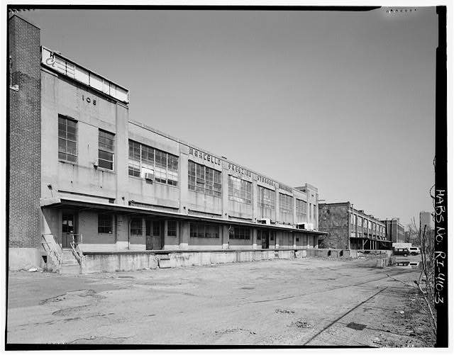 3. View facing north from Terminal Way showing the facade...