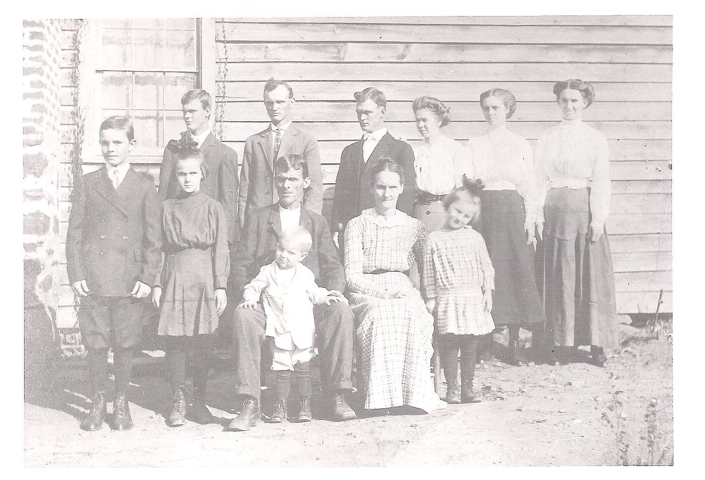 William and David Peck with family