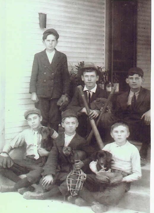 William & George Carl, Very Young Baseball Players