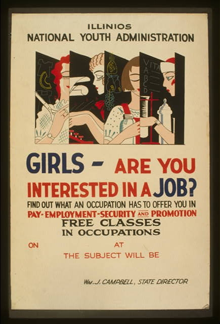 Girls - are you interested in a job? Find out what an...