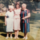 Leontina M Bernard Holly A Villella Dolores J Chiappazzi on Mother's Day in the 1980s