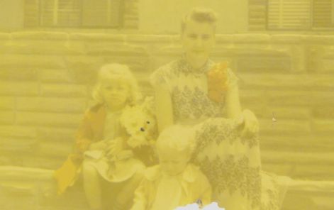 My Mother Pearl (Balius) sis Brenda and I Elizabeth