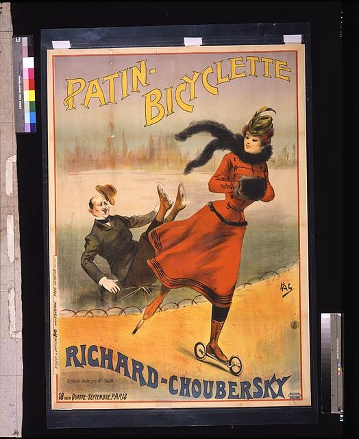 Patin-bicyclette -- Richard-Choubersky / PAL.