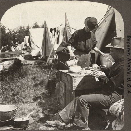 San Francisco 1906 Earthquake, camp