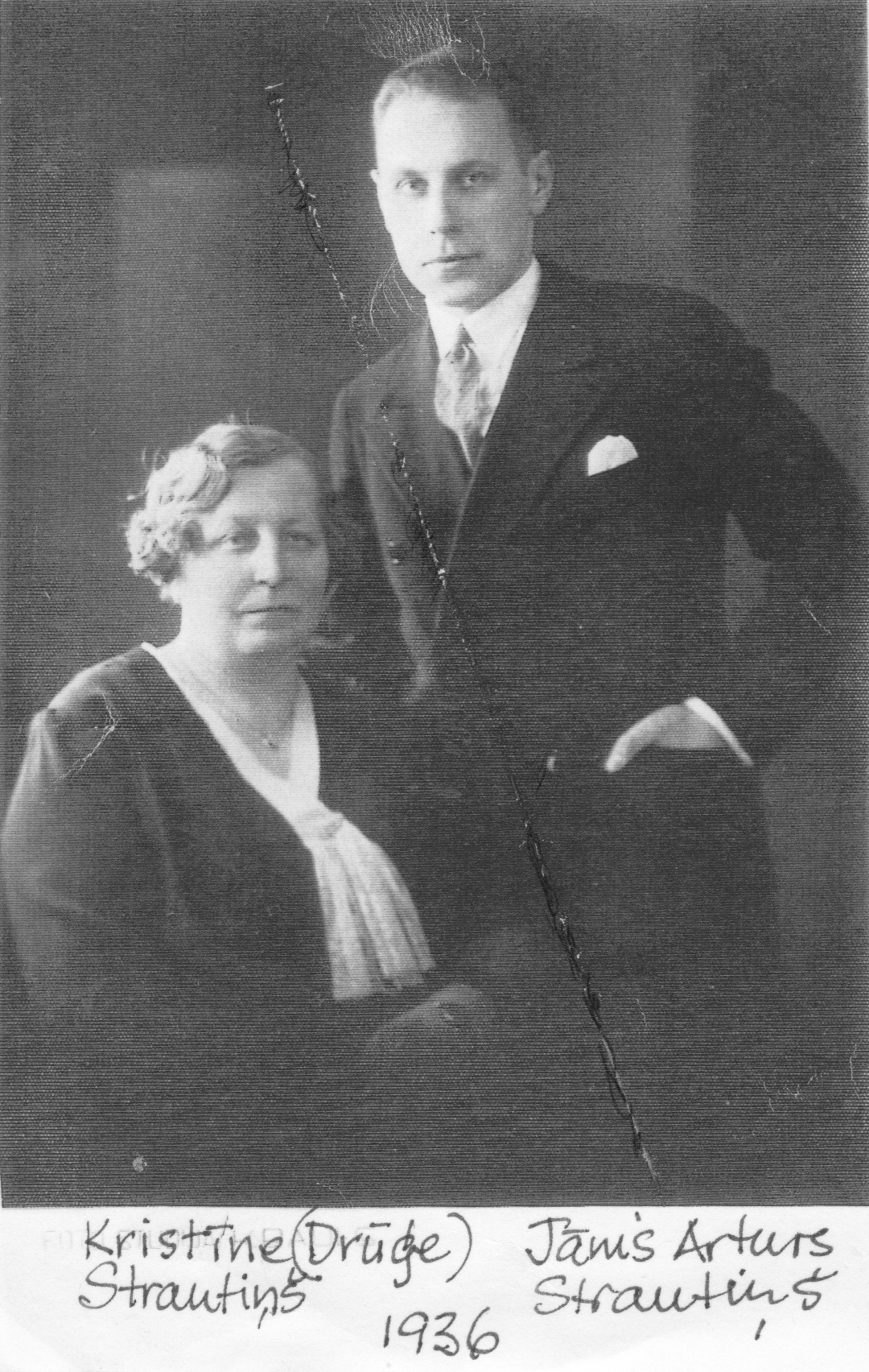 Janis & Kristina Strautins, 1936