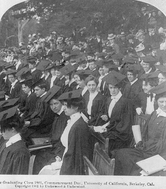 1901 Graduation, University of CA Berkeley