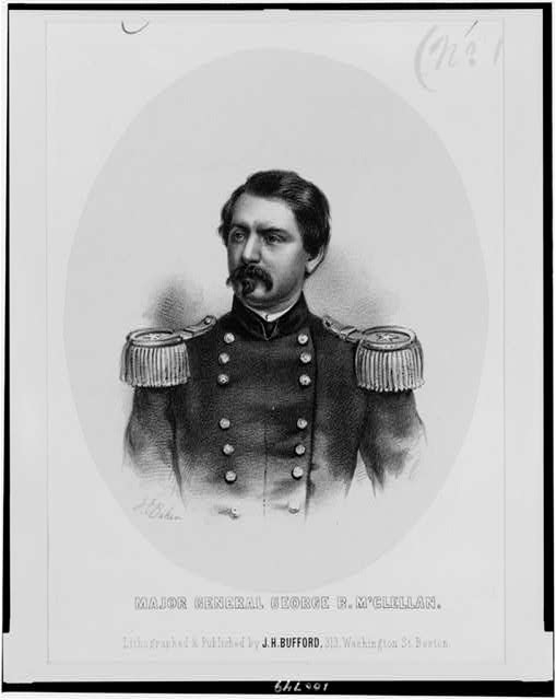 Major General George B. M'Clellan / J.E. Baker ;...