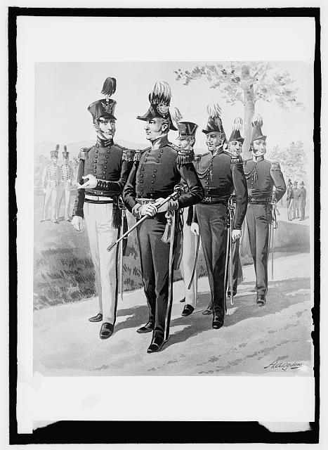 U.S. Army uniform, 1852-51, Maj. Gen'l. staff, line ofc....
