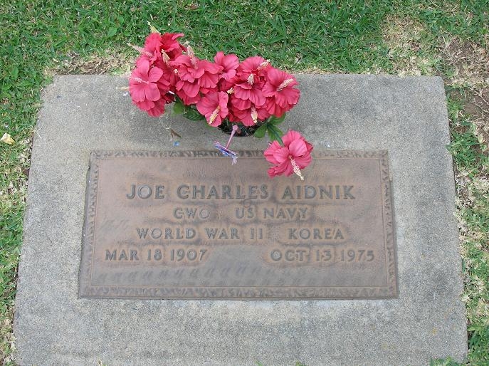 Joe Aidnik gravesite