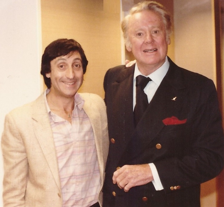 Geoff Lipton and Van Johnson in Melbourne Australia.