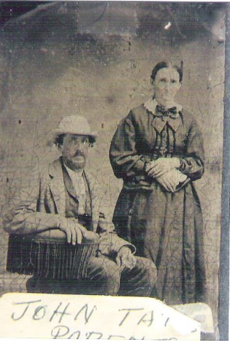 Jesse Tate and his wife, Elizabeth (Brookshire) Tate