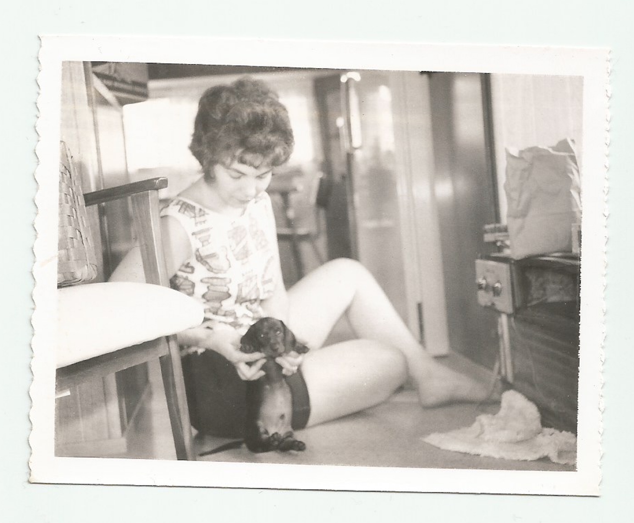 Sarah Ann Lipham & Puppy