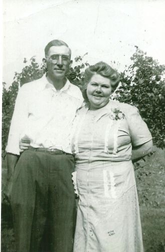 Herbert and Alta (Lindsey) Vertrees, Indiana 1950