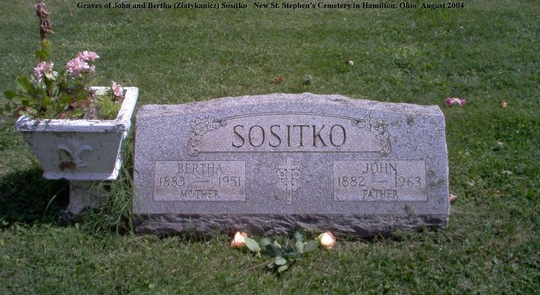 Summer photo of Sositko's Grave