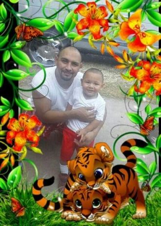 Jesse Benavides and Jesse Jr.