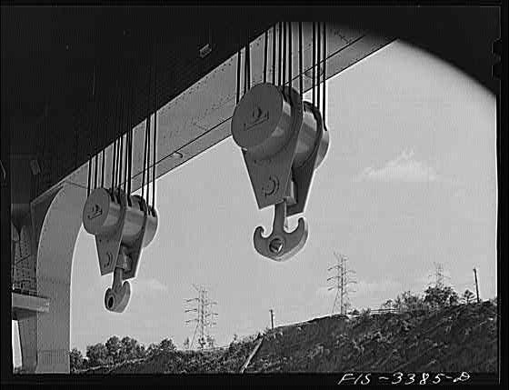 Watts Bar Dam, Tennessee. Tennessee Valley Authority...