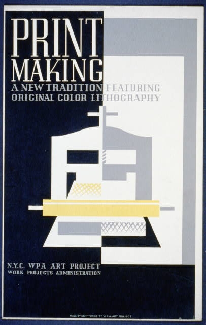Print making A new tradition featuring original color...