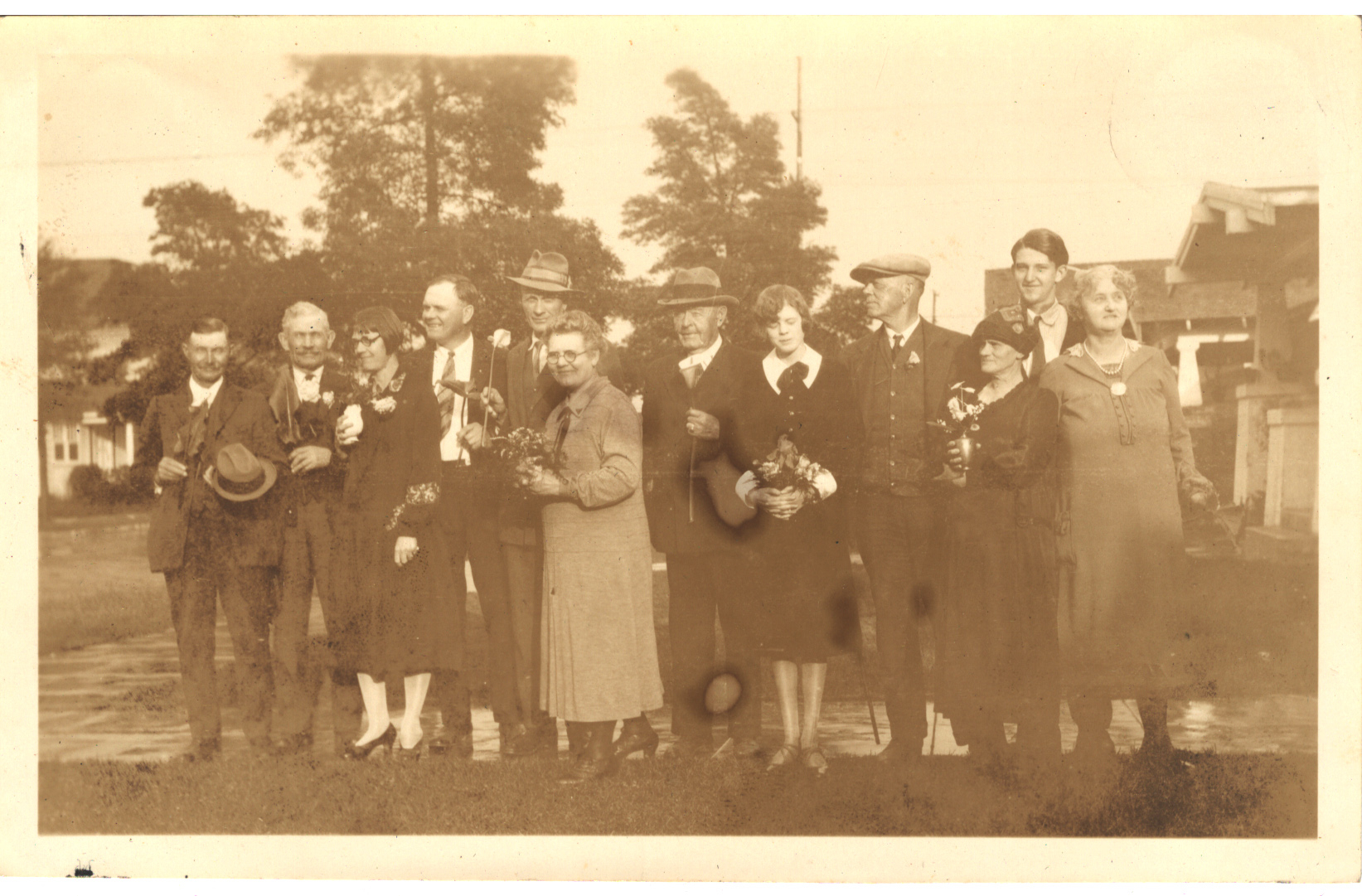 When man wore hats