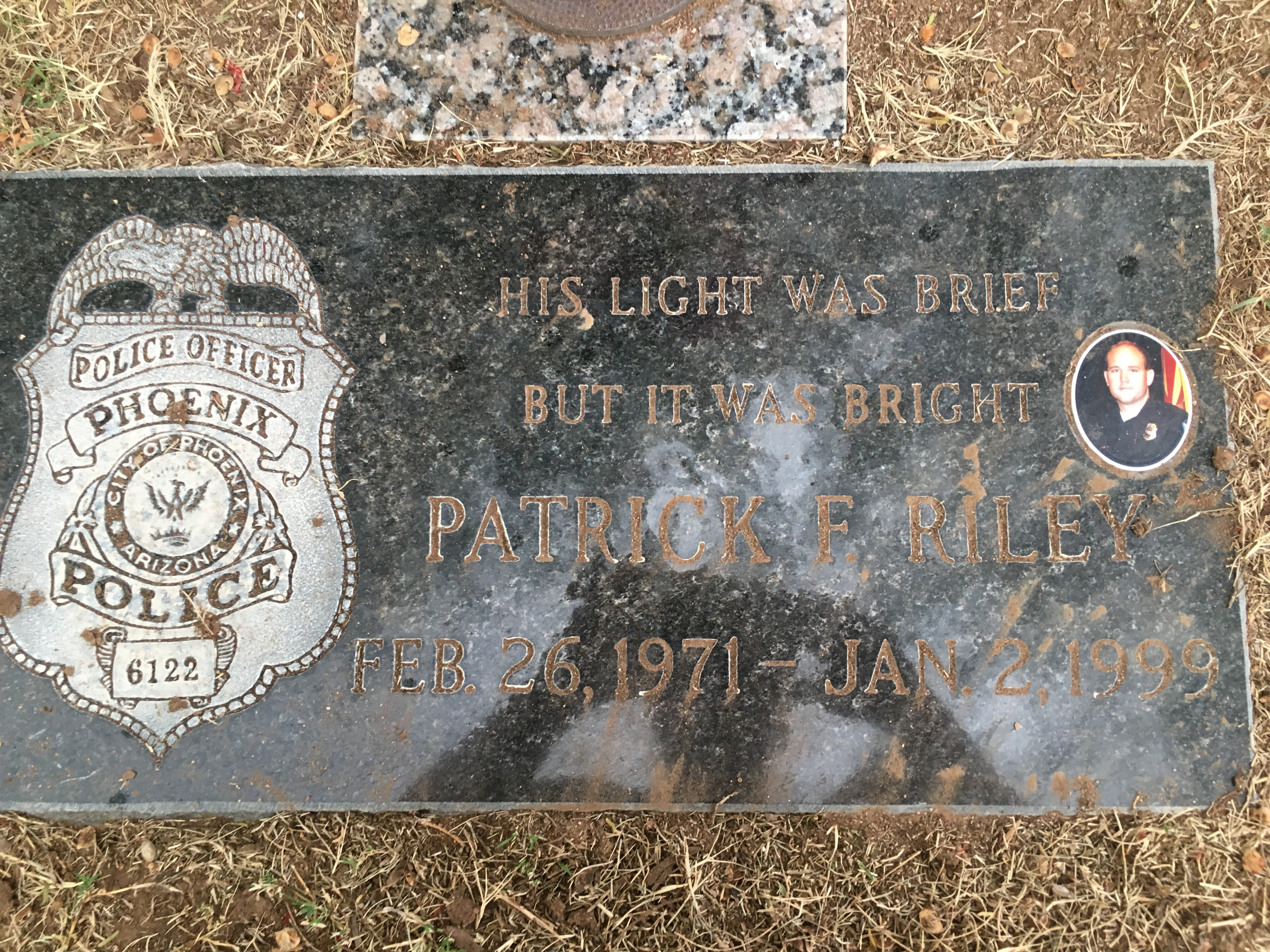 Patrick F. Riley Gravestone