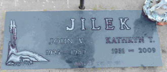 John V. Jilek's Gravesite