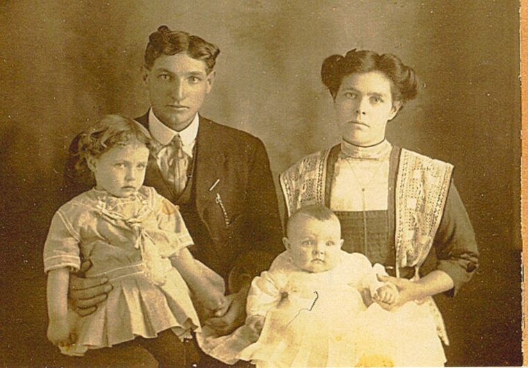 George A. Lamb and family