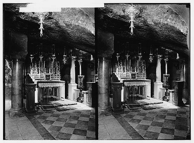 Bethlehem and surroundings. The Milk Grotto