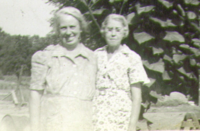 Sylvia Barrows Lemay and Sister In law
