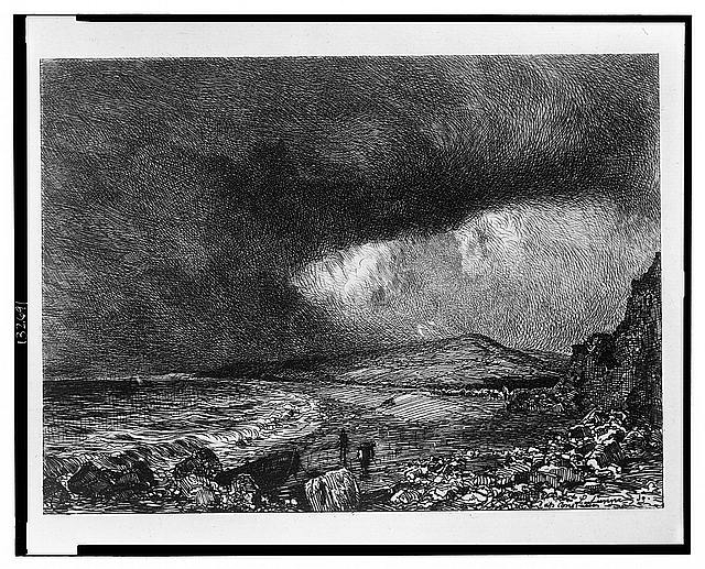 Baie de Weymouth (Constable) / Lalanne sc. d'ap. Constable.