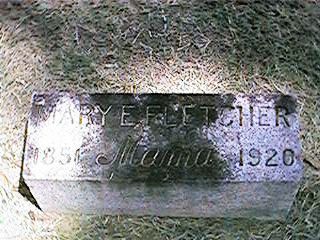 Mary Elisabeth Brooks Tombstone